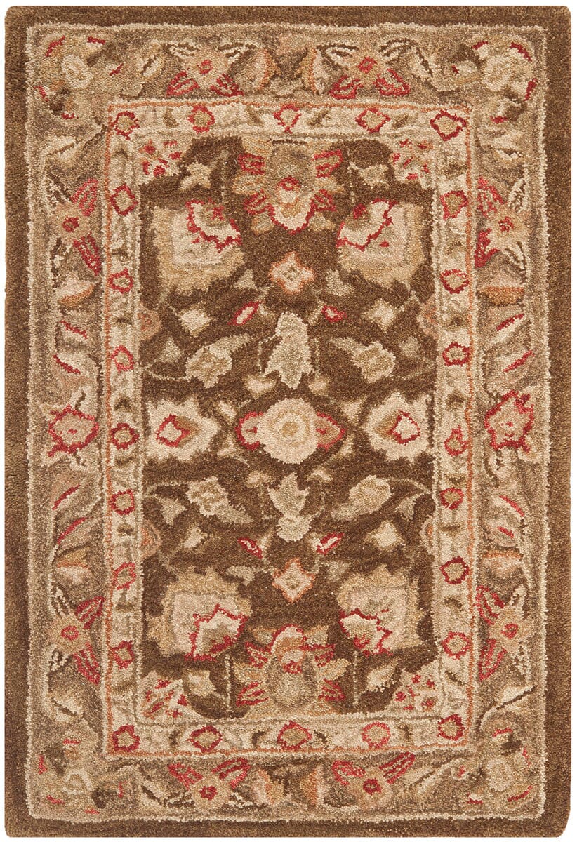 Safavieh Anatolia An512F Brown / Green Rugs.