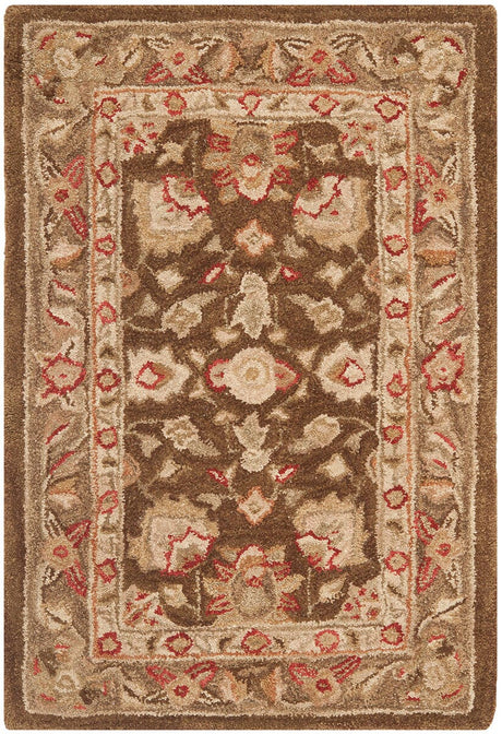 Safavieh Anatolia An512F Brown / Green Rugs.