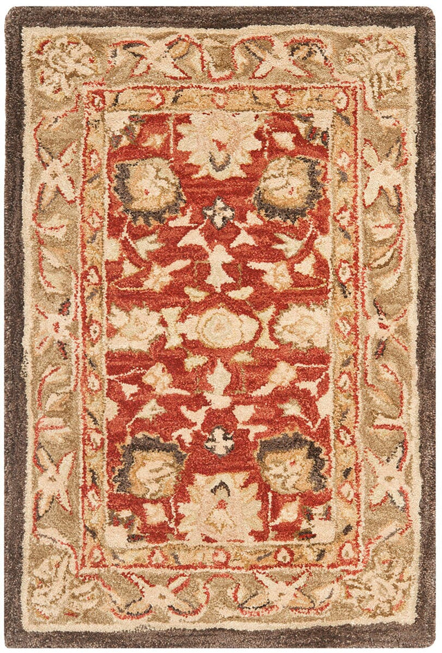 Safavieh Anatolia An512G Rust / Green Rugs.