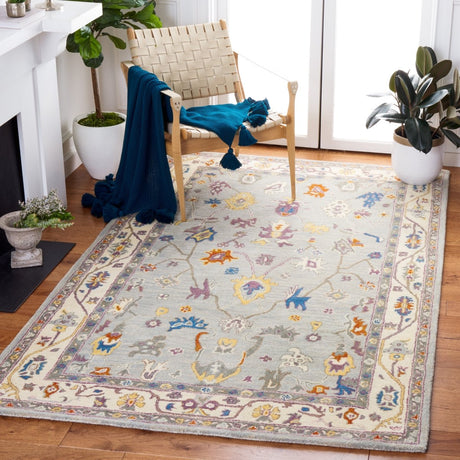 Safavieh Anatolia An513F Grey/Ivory Rug.