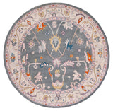 Safavieh Anatolia An513G Dark Grey/Ivory Rug.