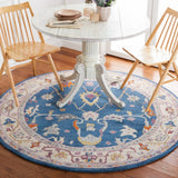 Safavieh Anatolia An513M Blue/Ivory Rug.
