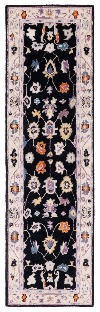 Safavieh Anatolia An513Z Black/Ivory Rug.