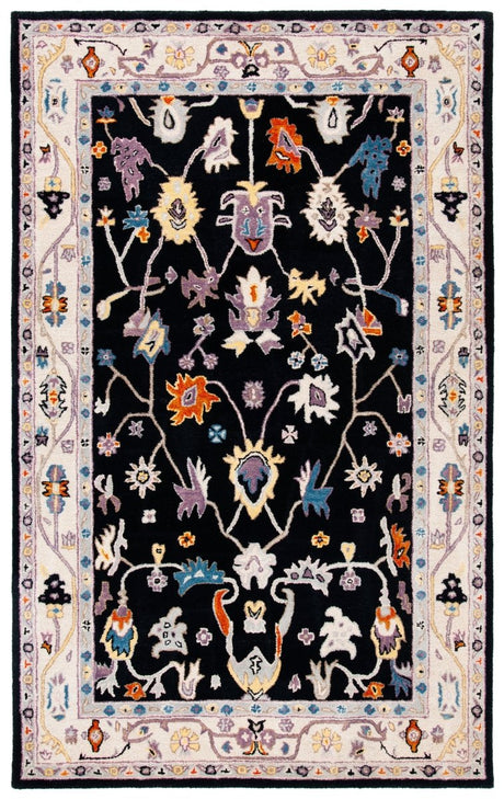 Safavieh Anatolia An513Z Black/Ivory Rug.