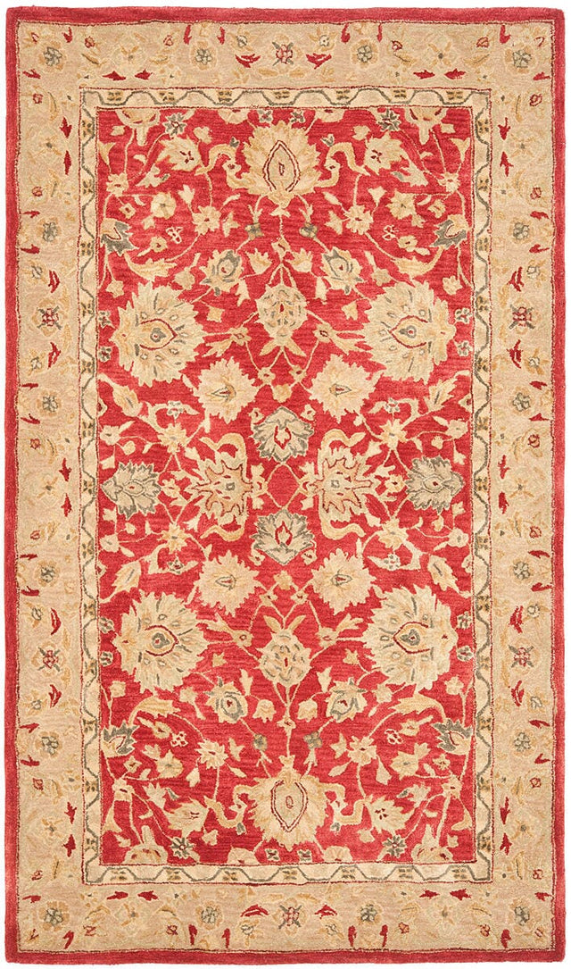 Safavieh Anatolia an522a Red / Ivory Rugs.