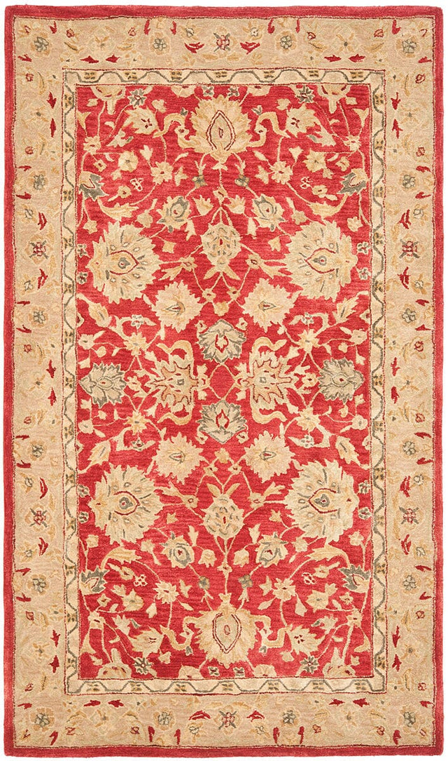 Safavieh Anatolia an522a Red / Ivory Rugs.