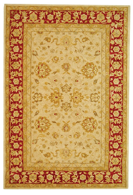 Safavieh Anatolia an522c Ivory / Red Rugs.