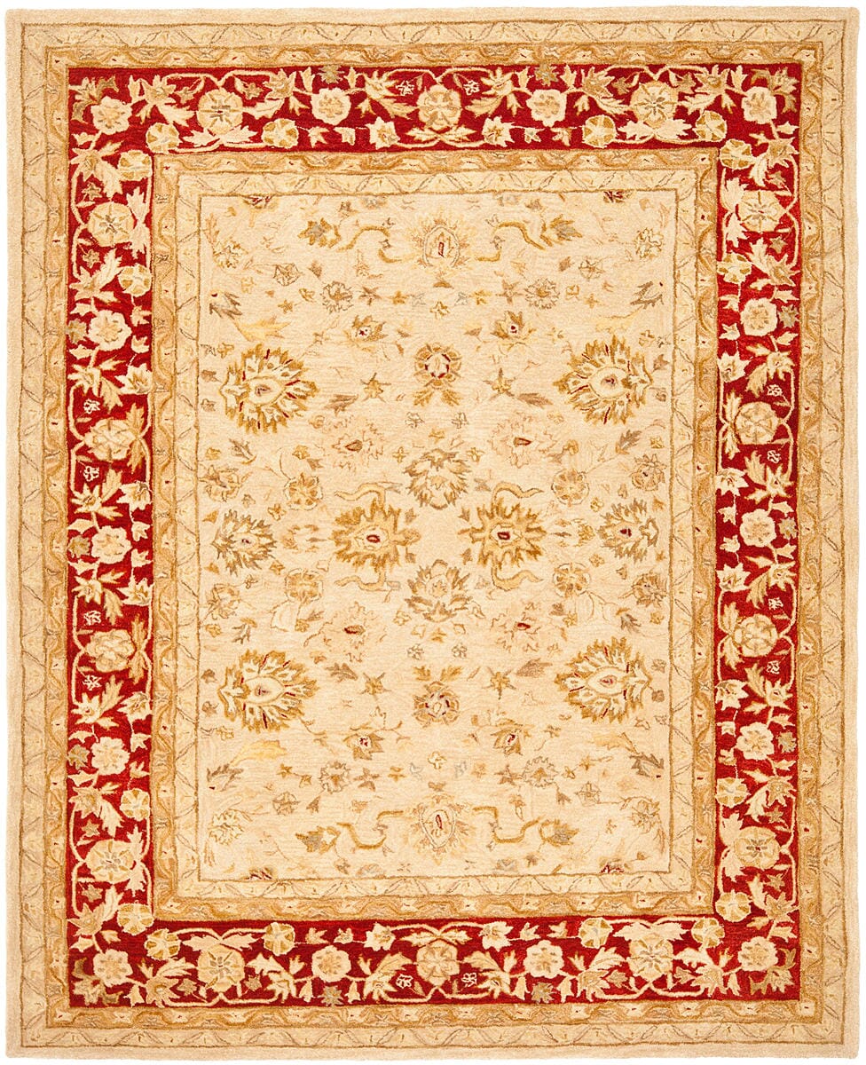 Safavieh Anatolia an522c Ivory / Red Rugs.