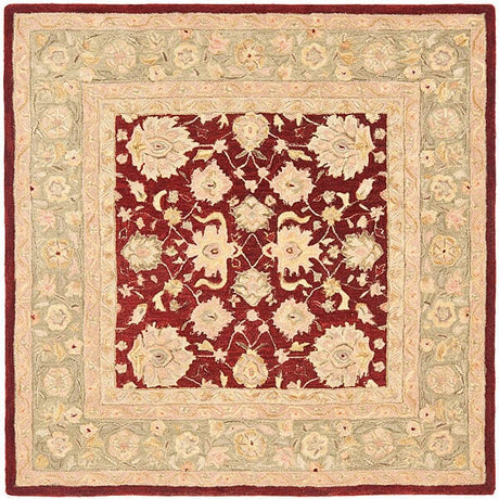 Safavieh Anatolia an522d Red / Moss Rugs.