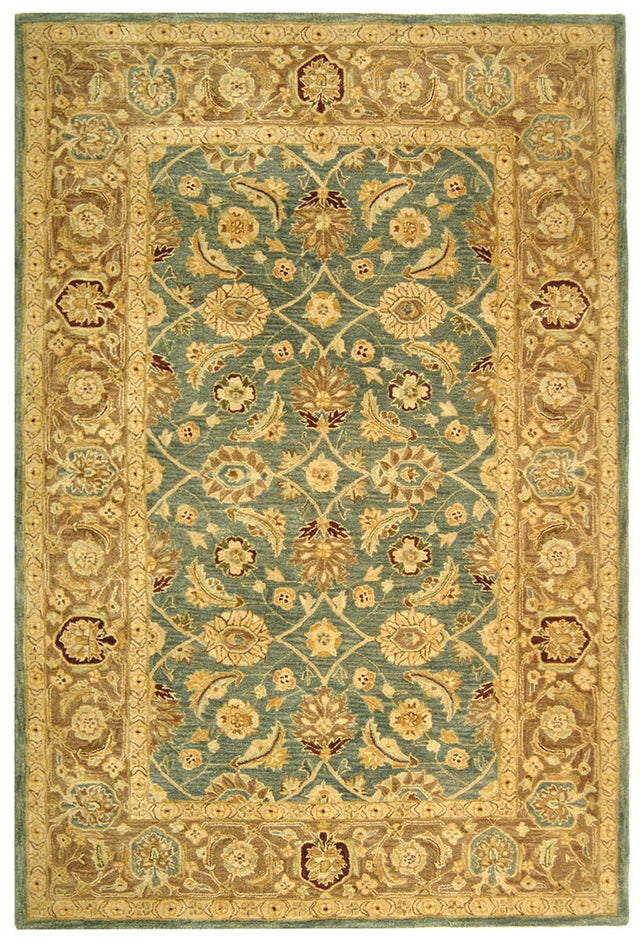 Safavieh Anatolia An549B Blue / Brown Rugs.