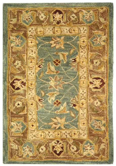 Safavieh Anatolia An549B Blue / Brown Rugs.