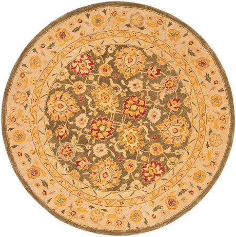 Safavieh Anatolia an553a Green / Gold Rugs.