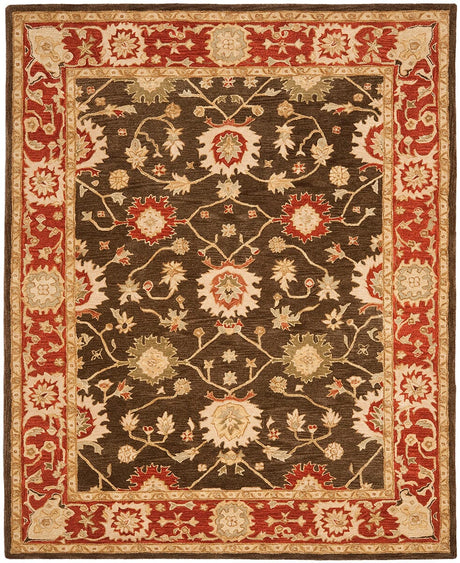 Safavieh Anatolia an554a Olive / Rust Rugs.