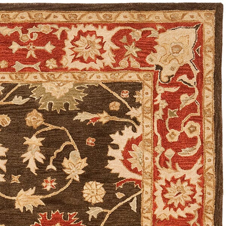 Safavieh Anatolia an554a Olive / Rust Rugs.