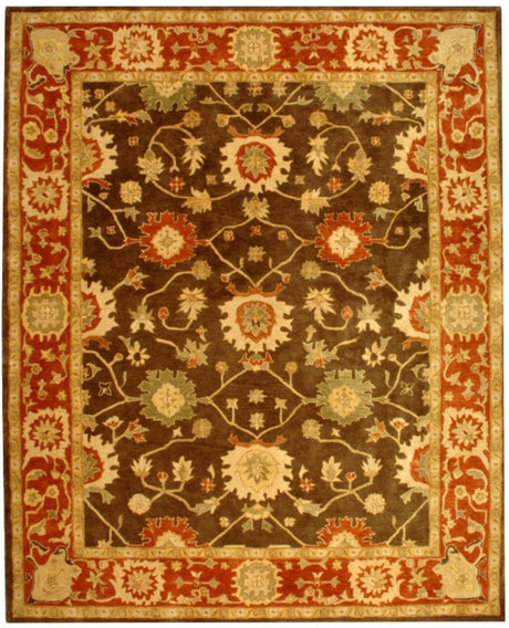 Safavieh Anatolia an554a Olive / Rust Rugs.