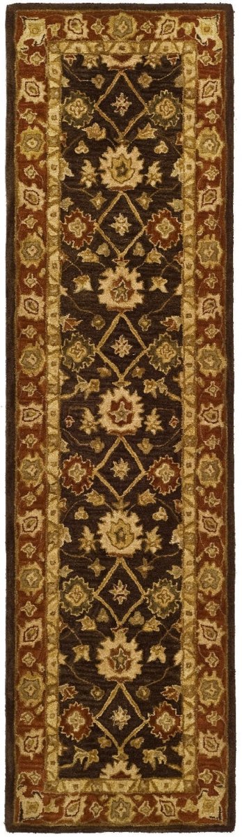 Safavieh Anatolia an554a Olive / Rust Rugs.