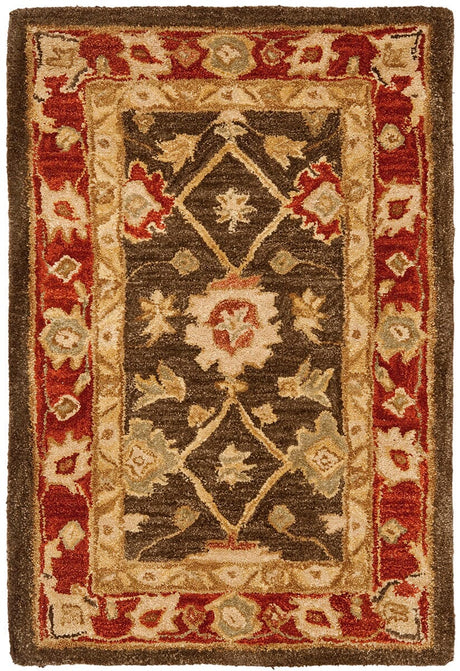 Safavieh Anatolia an554a Olive / Rust Rugs.