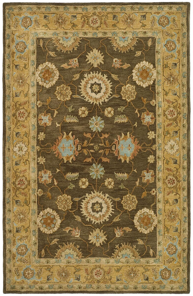 Safavieh Anatolia An556C Brown / Taupe Rugs.