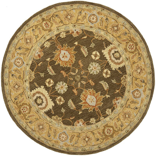 Safavieh Anatolia An556C Brown / Taupe Rugs.