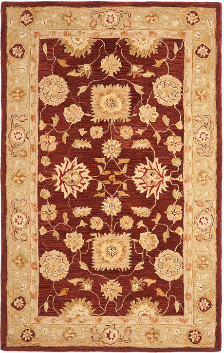 Safavieh Anatolia An556F Red / Sage Rugs.