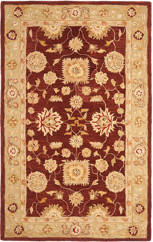Safavieh Anatolia An556F Red / Sage Rugs.