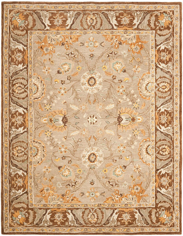 Safavieh Anatolia An558A Dark Grey / Brown Rugs.