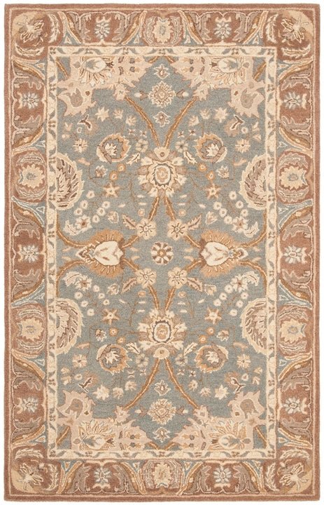 Safavieh Anatolia An558D Teal / Camel Rugs.