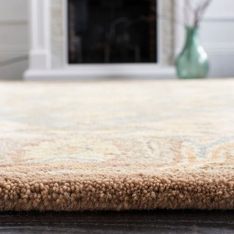 Safavieh Anatolia An558D Teal / Camel Rugs.