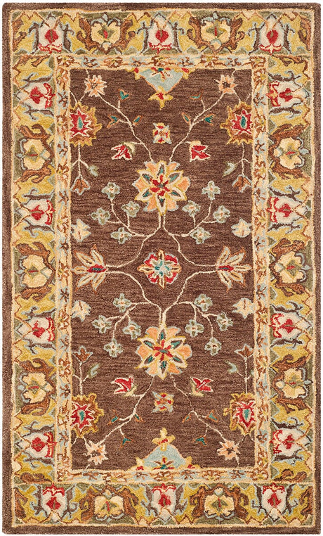 Safavieh Anatolia An562A Brown / Gold Rugs.