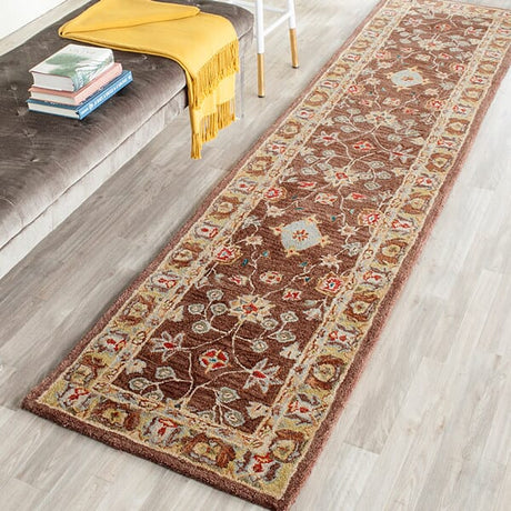 Safavieh Anatolia An562A Brown / Gold Rugs.