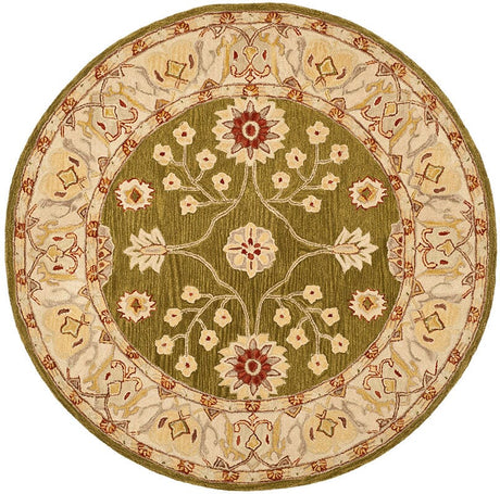 Safavieh Anatolia An562D Moss / Ivory Rugs.