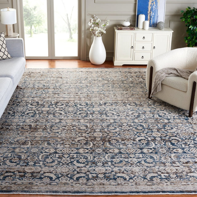 Safavieh Antique Patina Anp634M Blue/Beige Rug.