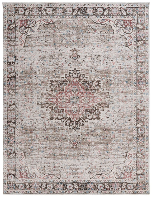 Safavieh Antique Patina Anp642B Beige/Brown Rug.