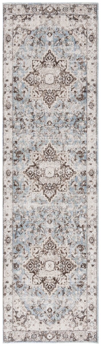 Safavieh Antique Patina Anp644F Grey/Blue Rug.