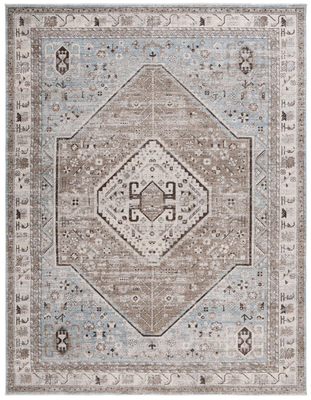 Safavieh Antique Patina Anp646M Blue/Beige Rug.