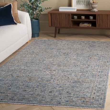 Safavieh Antique Patina Anp656M Blue/Ivory Rug.