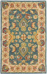 Safavieh Antiquities At15A Blue / Beige Rugs.
