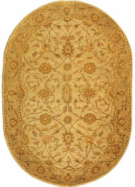 Safavieh Antiquities at17a Ivory / Light Green Rugs.