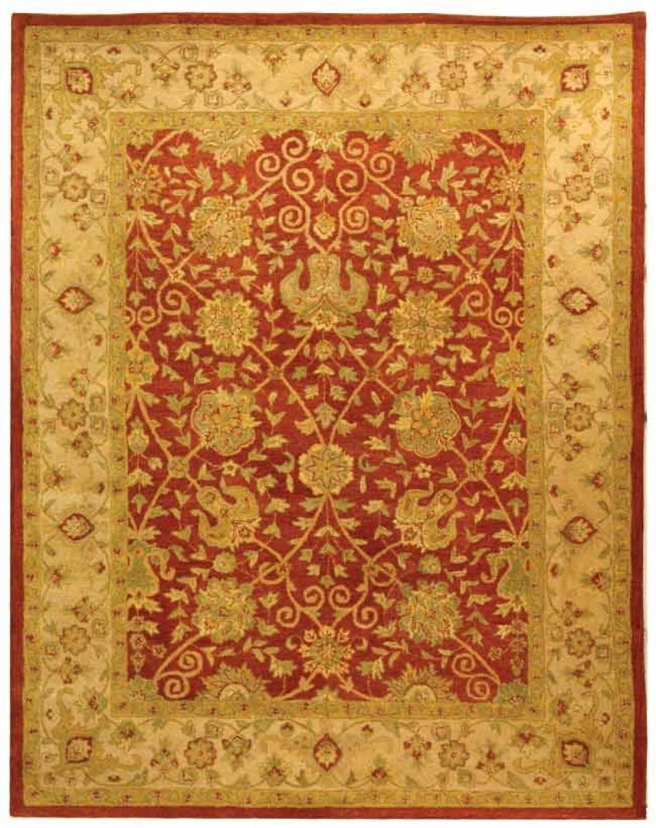 Safavieh Antiquities at21a Rust Rugs.