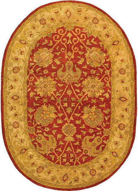 Safavieh Antiquities at21a Rust Rugs.