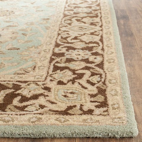 Safavieh Antiquities At21H Green / Brown Rugs.