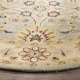 Safavieh Antiquities at249a Light Blue / Ivory Rugs.