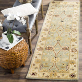 Safavieh Antiquities at249a Light Blue / Ivory Rugs.