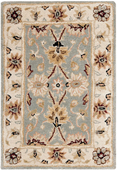 Safavieh Antiquities at249a Light Blue / Ivory Rugs.