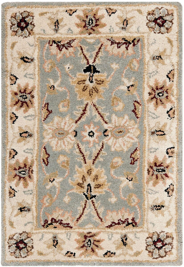 Safavieh Antiquities at249a Light Blue / Ivory Rugs.