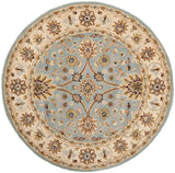 Safavieh Antiquities at249a Light Blue / Ivory Rugs.
