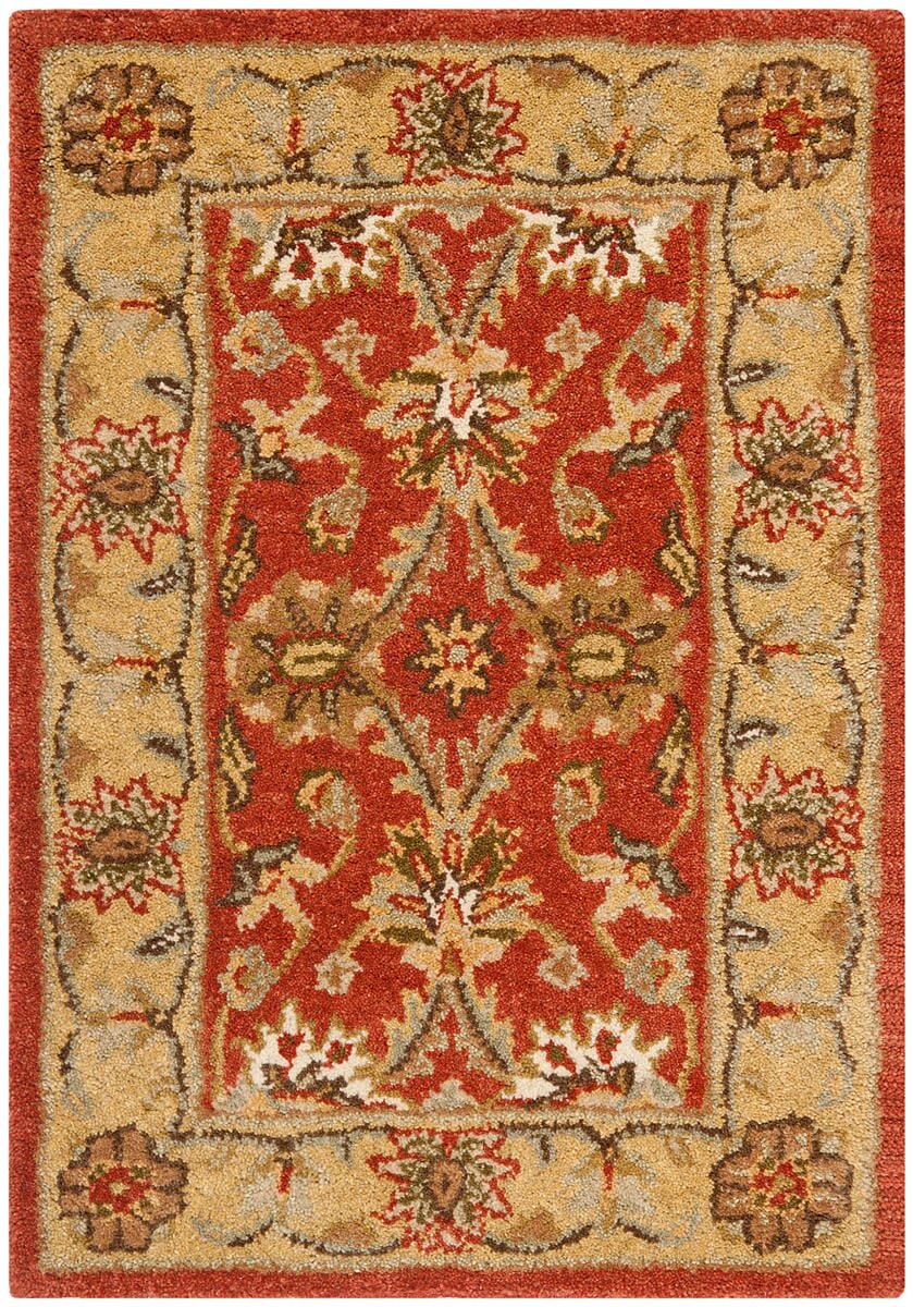 Safavieh Antiquities at249c Rust / Gold Rugs.