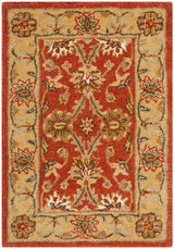 Safavieh Antiquities at249c Rust / Gold Rugs.