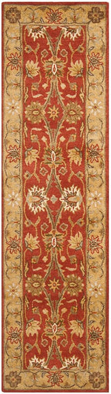 Safavieh Antiquities at249c Rust / Gold Rugs.