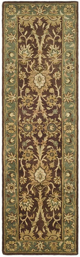 Safavieh Antiquities at249d Chocolate / Blue Rugs.